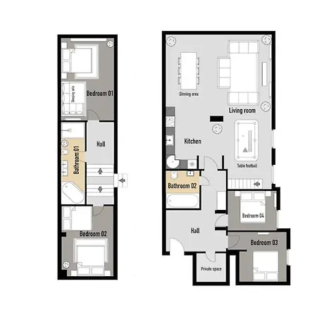 Apartment Ac Luxury Loft Friends & Family Edition Prag